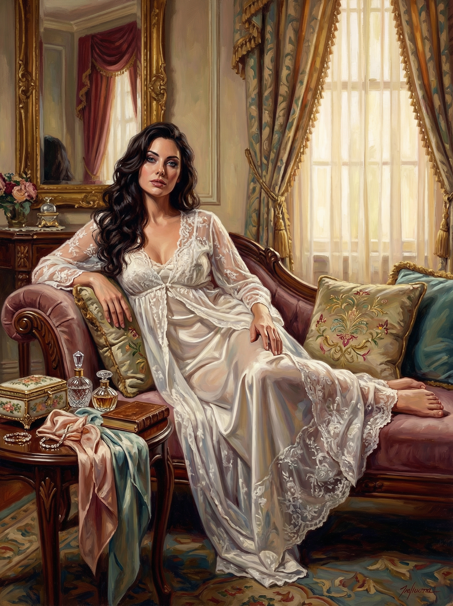 Silk Robe Serenity (80 Colors)