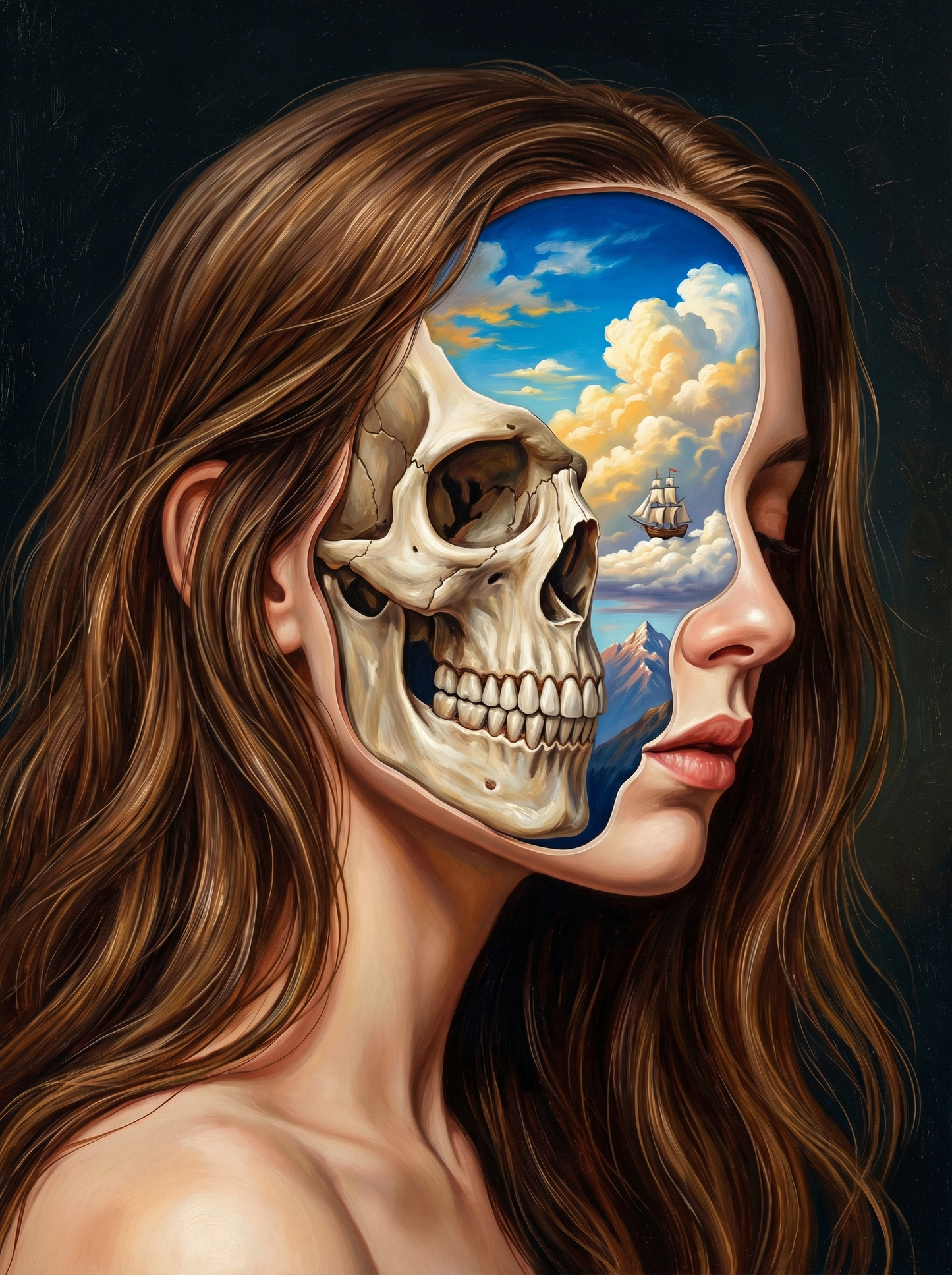Skull Cloud Interior Vision (80 Colors)