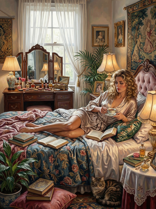 Sunlit Bedroom Rest (120 Colors)