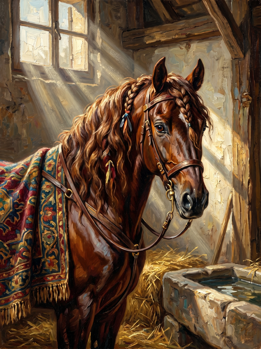 Sunlit Stable Horse (80 Colors)