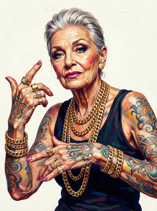 Tattooed Hands Gesture (80 Colors)