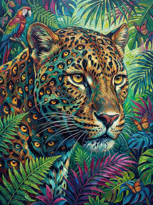 Nothing Moves Unnoticed Leopard (120 Colors)