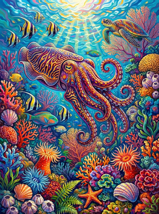 Vibrant Squid (80 Colors)