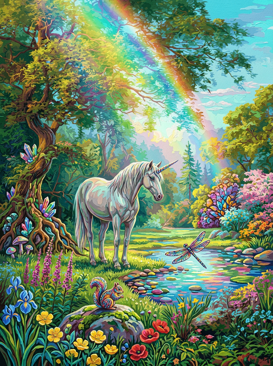 Unicorn Rainbow Forest (120 Colors)