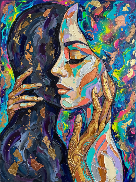 Vibrant Artistic Faces (120 Colors)