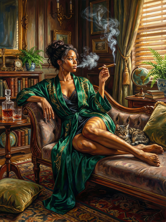 Vintage Lounge Reflection (80 Colors)