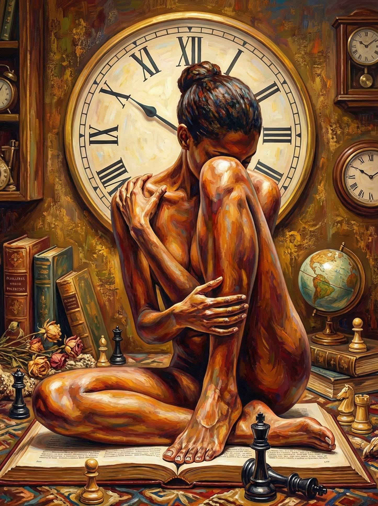Wisdom Seeker Clock Study (120 Colors)