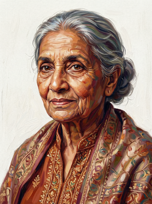 Wise Grandmother Red Dress (80 Colors)