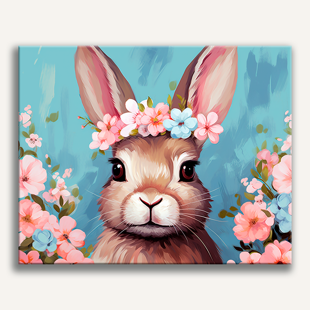 Floral Crown Bunny