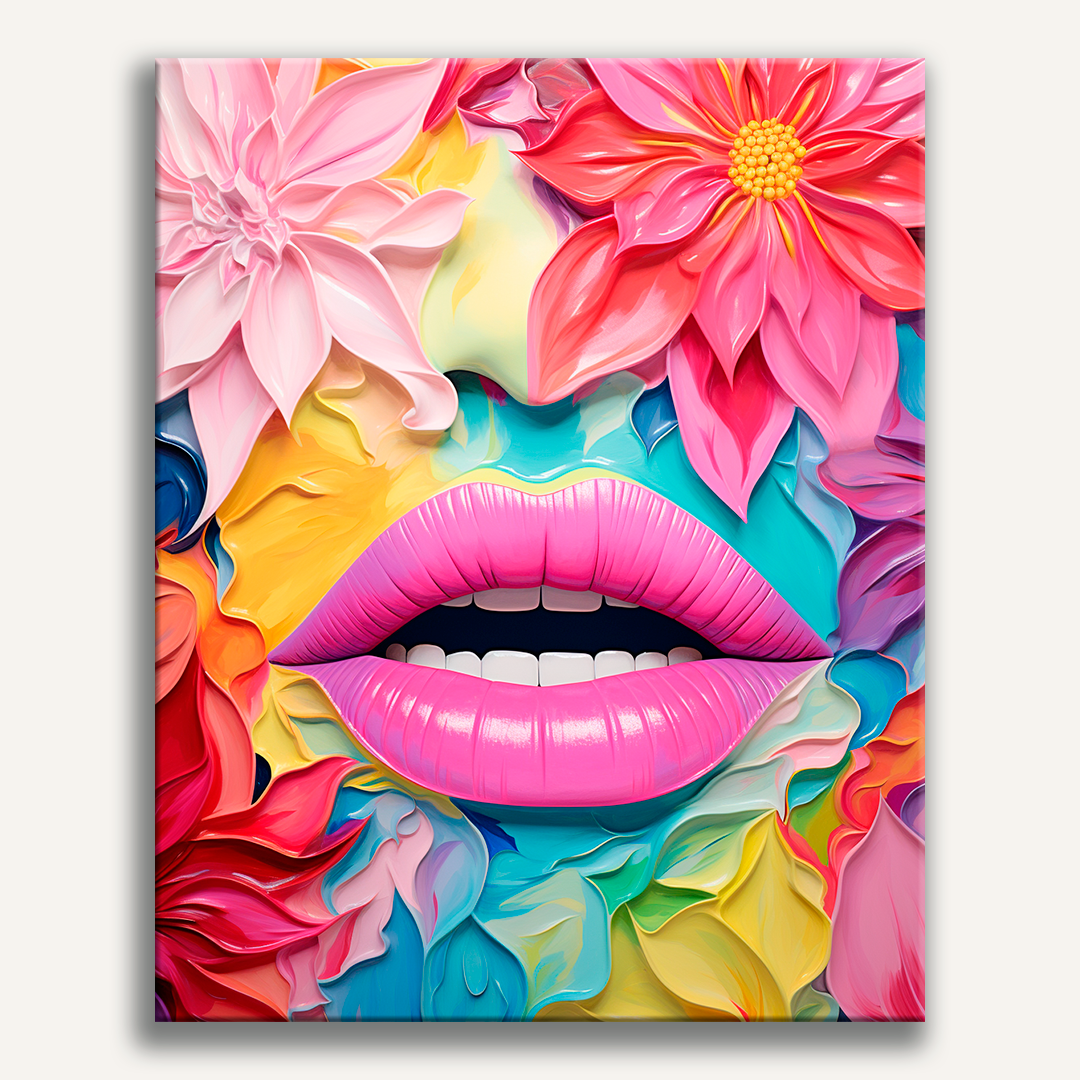 Pop Art Lips