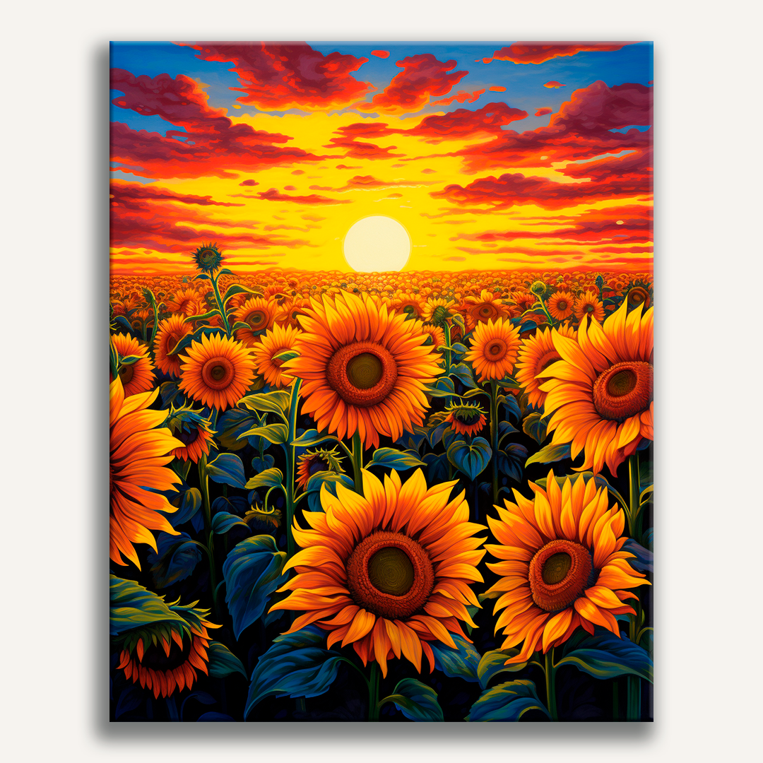 Sunflower Dusk