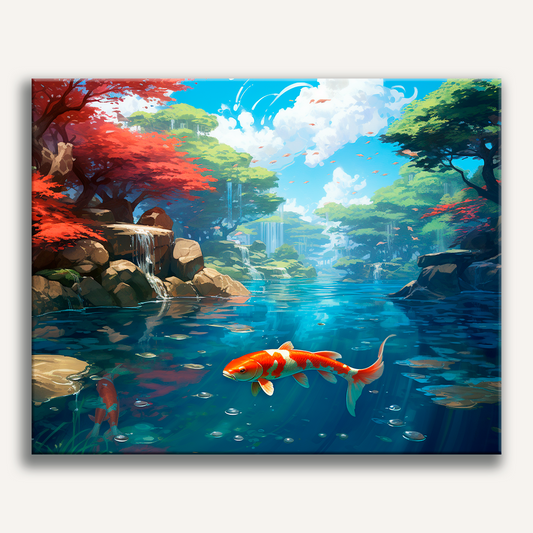 Tranquil Koi Waters