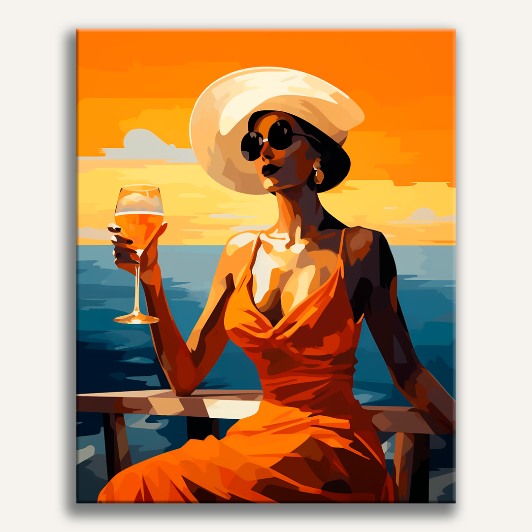 Straw Hat Lady