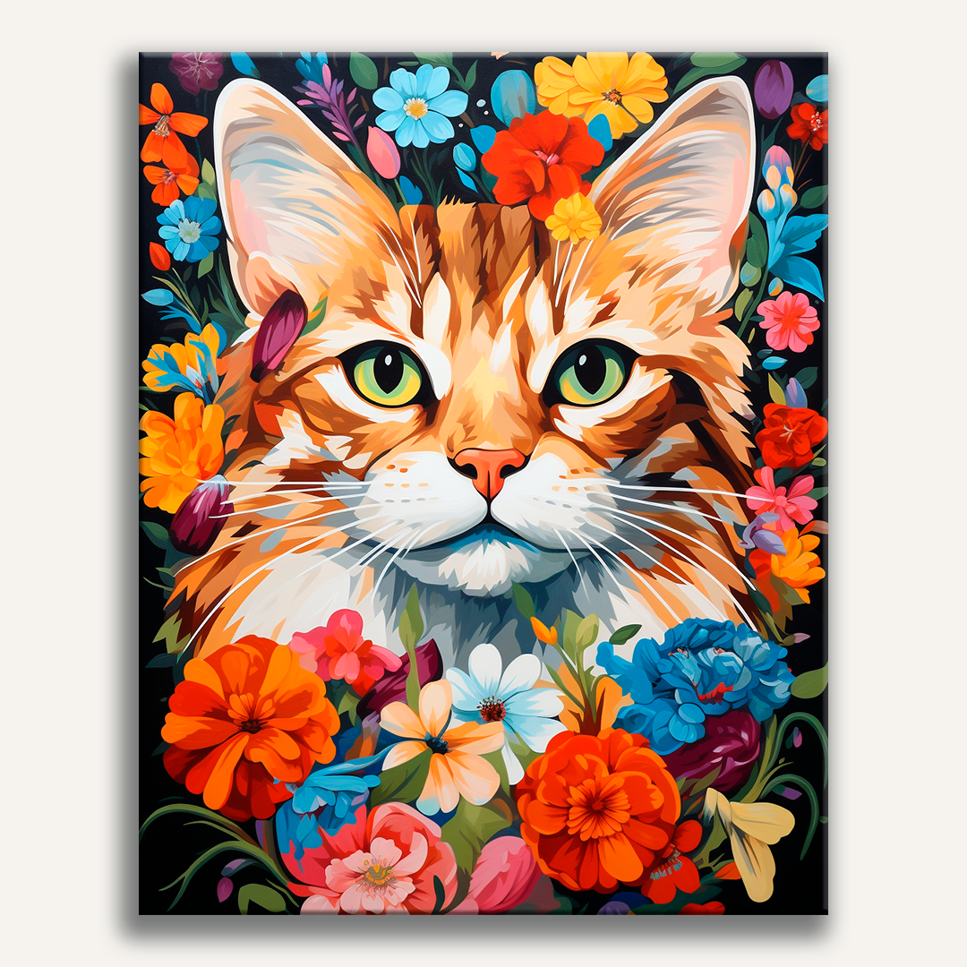 Feline Florals