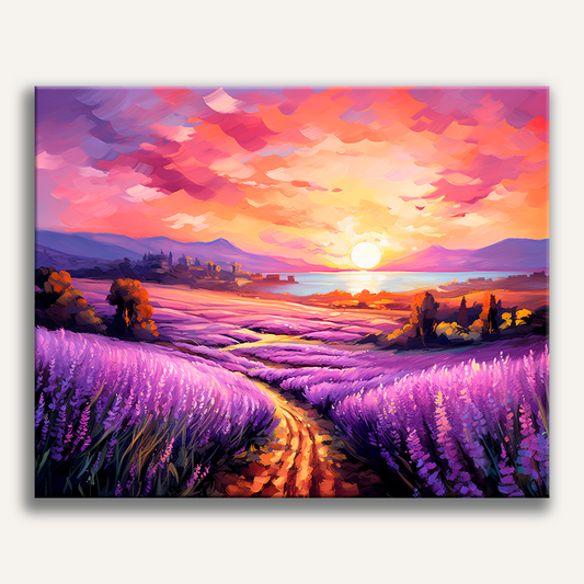 Lavender Sunset