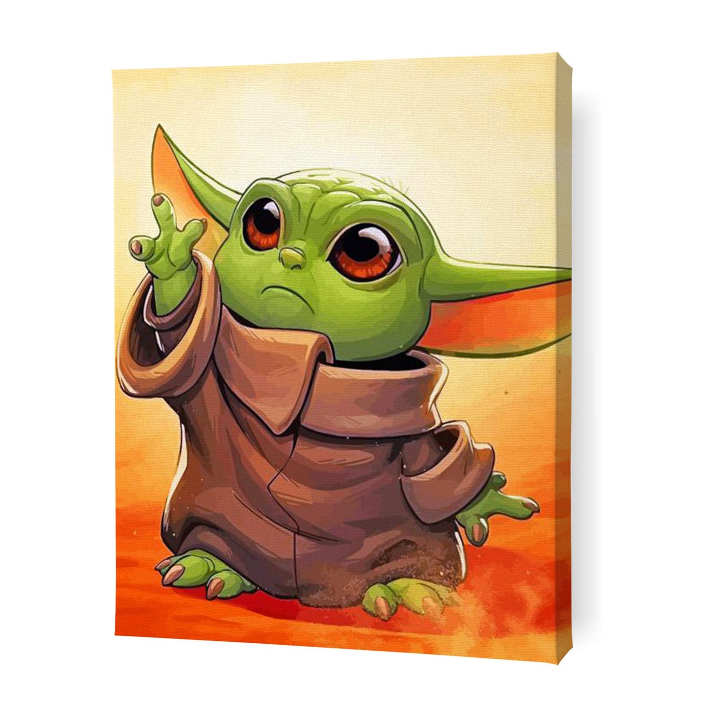 Baby Yoda/ Grogu - Star Wars - Paint By Numbers Cities