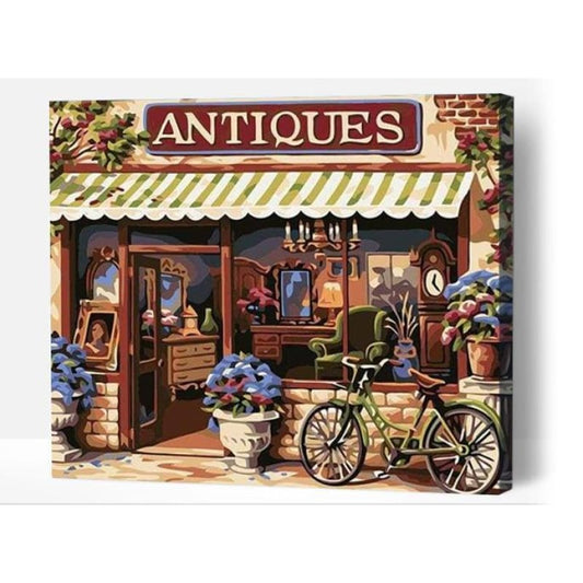 Antique Store - Paint By Numbers Cities