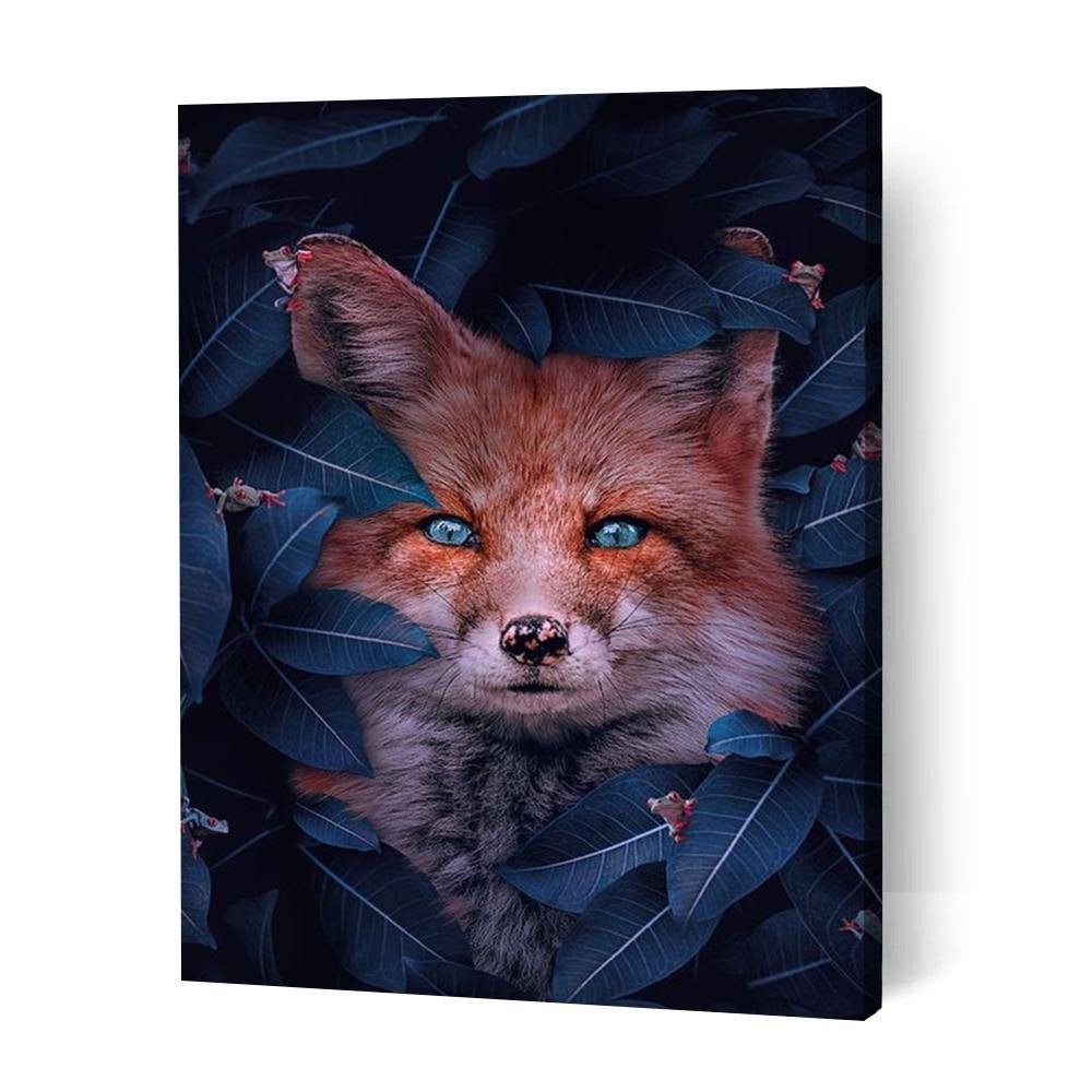 Floral Fox I - Paint By Numbers Cities