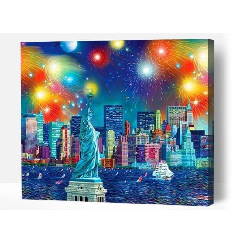 New York NYE - Paint By Numbers Cities