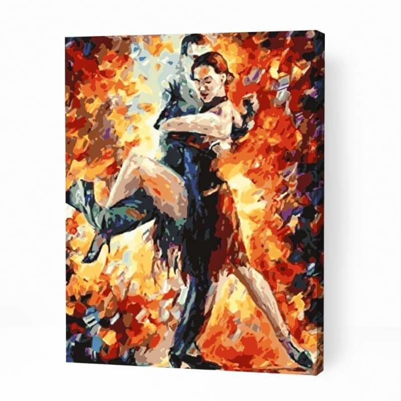 Passionate Tango Dance - Paint By Numbers Cities