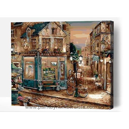 Quaint Village - Paint By Numbers Cities