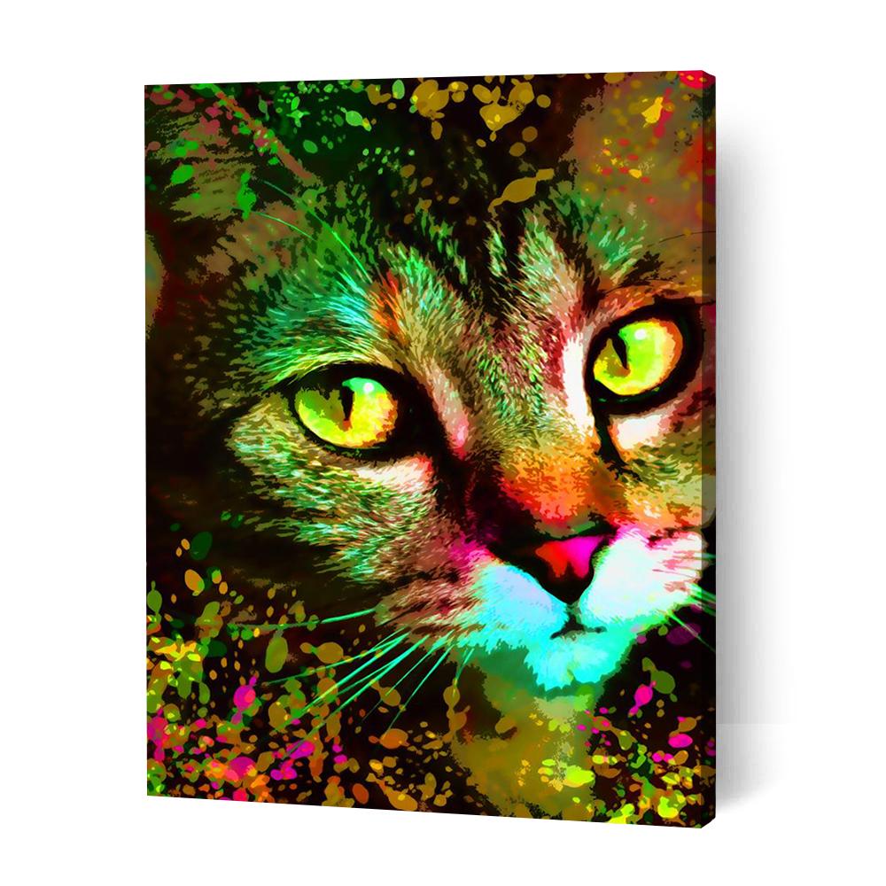 Trippin' Cat I - Paint By Numbers Cities