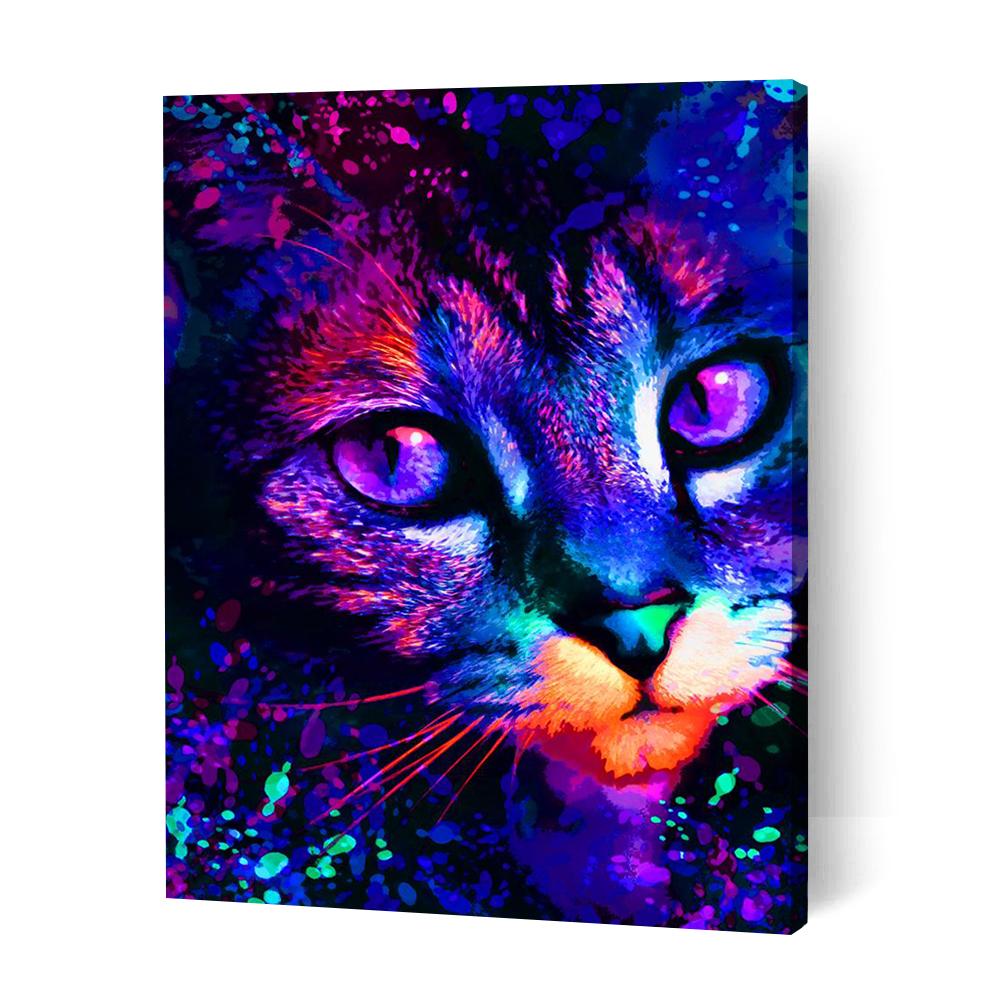 Trippin' Cat II - Paint By Numbers Cities